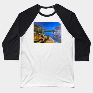 View from the Lake House Baseball T-Shirt